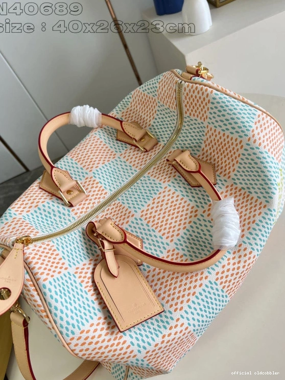 Official oldcobbler 40 Louis SPEEDY Vuitton 0811